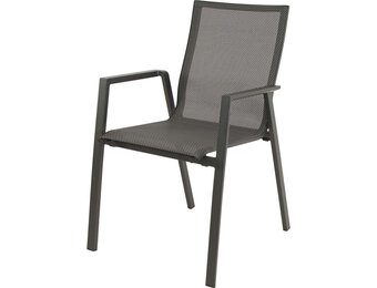 Lesli Living - Bistrostoel Tarragona - Grijs - 56x65x88cm