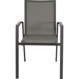 Lesli Living - Bistrostoel Tarragona - Grijs - 56x65x88cm