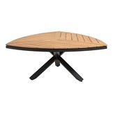 Lesli Living - Tuintafel Lontano - Zwart - 170x170x74cm