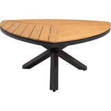 Lesli Living - Tuintafel Lontano - Zwart - 170x170x74cm