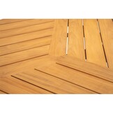 Lesli Living - Tuintafel Lontano - Zwart - 170x170x74cm