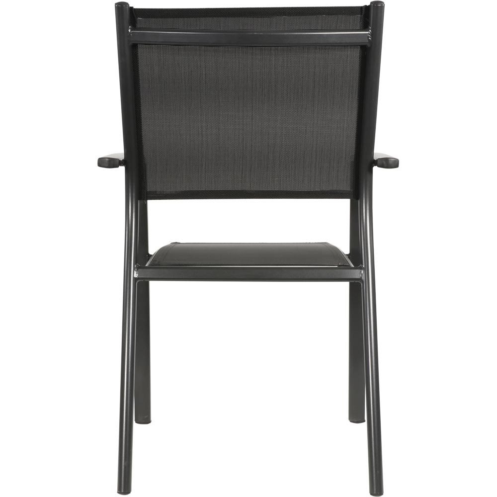 Lesli Living - Bistrostoel Prego - Antraciet - 58x56x88cm