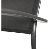 Lesli Living - Bistrostoel Prego - Antraciet - 58x56x88cm