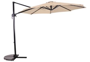 Lesli Living - Push-up parasol Libra - Beige - Ø300cm