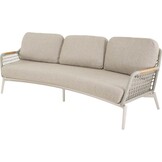 Lesli Living - Loveseat Marseille - Zwart - 230x103x77cm