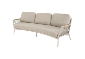 Lesli Living - Loveseat Marseille - Zwart - 230x103x77cm