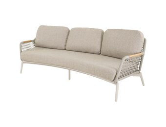 Lesli Living - Loveseat Marseille - Zwart - 230x103x77cm