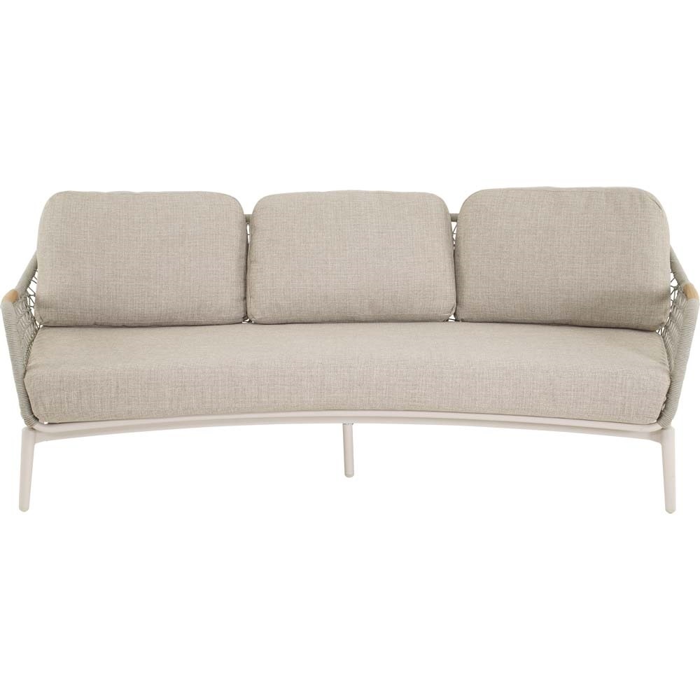 Lesli Living - Loveseat Marseille - Zwart - 230x103x77cm
