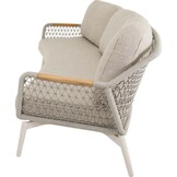 Lesli Living - Loveseat Marseille - Zwart - 230x103x77cm