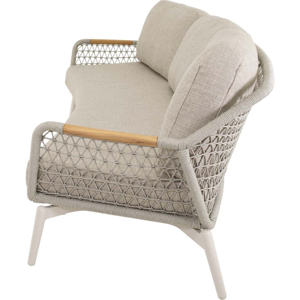 Lesli Living - Loveseat Marseille - Zwart - 230x103x77cm