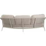 Lesli Living - Loveseat Marseille - Zwart - 230x103x77cm