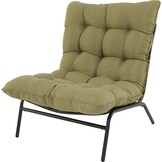 Lesli Living - Bistrostoel Zenzi - Groen - 70x86,5x77,5∕32cm