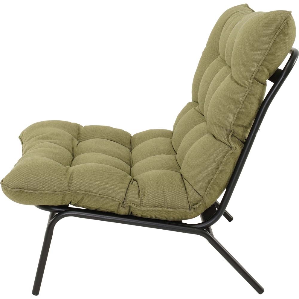 Lesli Living - Bistrostoel Zenzi - Groen - 70x86,5x77,5∕32cm