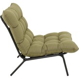 Lesli Living - Bistrostoel Zenzi - Groen - 70x86,5x77,5∕32cm