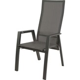 Lesli Living - Bistrostoel Amir - Grijs - 59,5x70x112cm