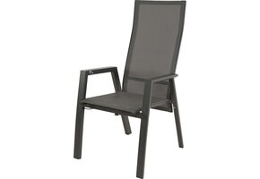 Lesli Living - Bistrostoel Amir - Grijs - 59,5x70x112cm