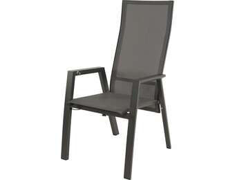 Lesli Living - Bistrostoel Amir - Grijs - 59,5x70x112cm