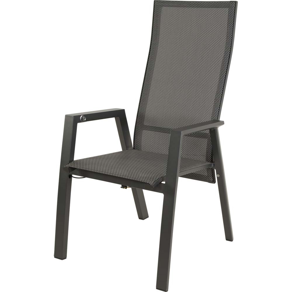 Lesli Living - Bistrostoel Amir - Grijs - 59,5x70x112cm