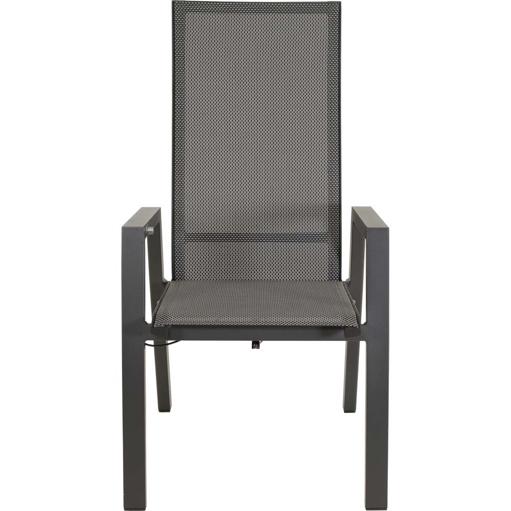 Lesli Living - Bistrostoel Amir - Grijs - 59,5x70x112cm