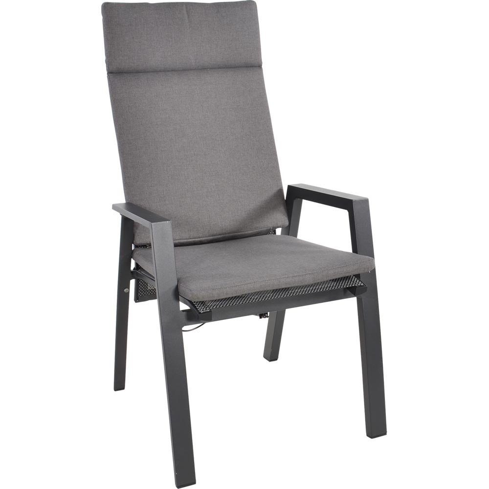 Lesli Living - Bistrostoel Amir - Grijs - 59,5x70x112cm