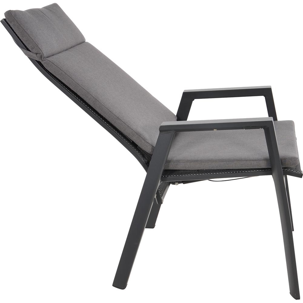 Lesli Living - Bistrostoel Amir - Grijs - 59,5x70x112cm