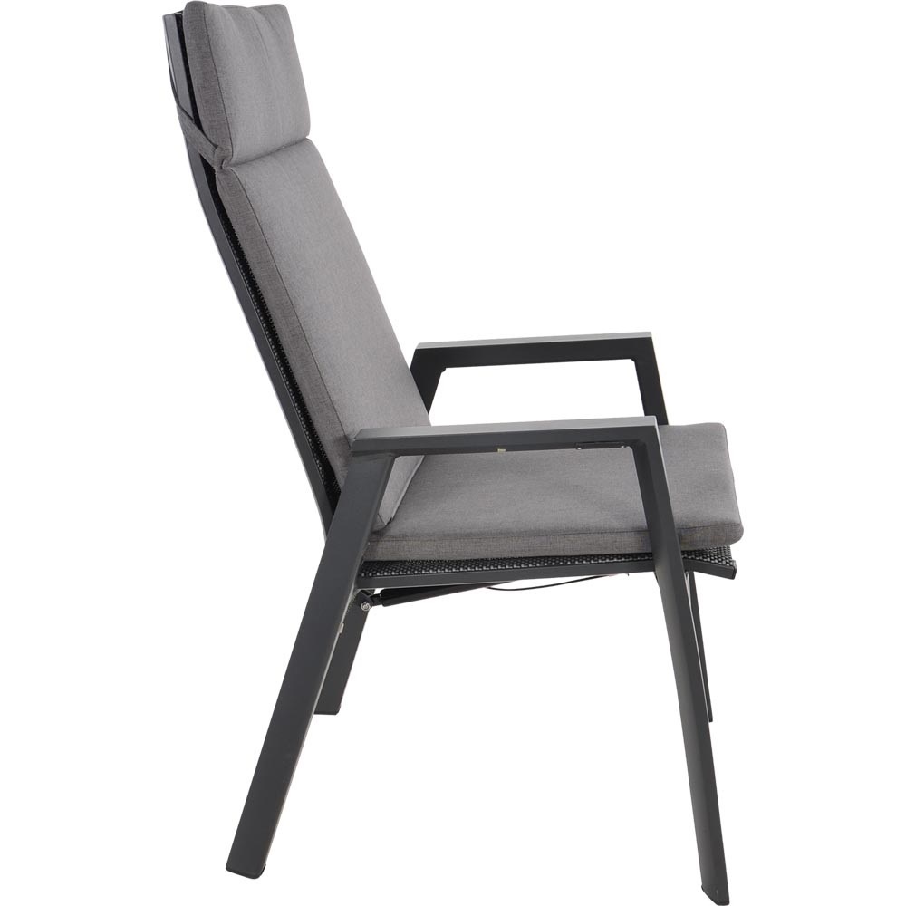 Lesli Living - Bistrostoel Amir - Grijs - 59,5x70x112cm