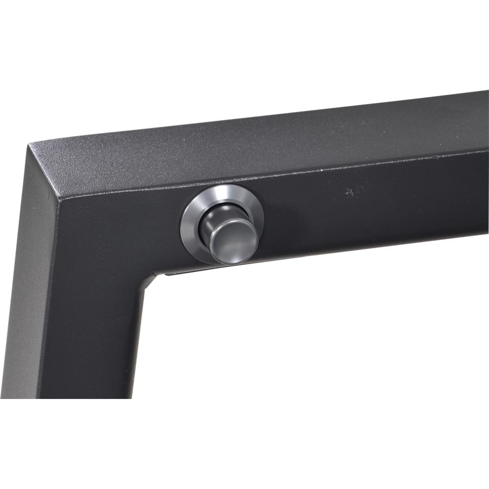 Lesli Living - Bistrostoel Amir - Grijs - 59,5x70x112cm