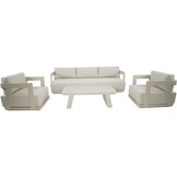 Lesli Living - Loungebank Makai - Beige - 229x86,5x62,5cm