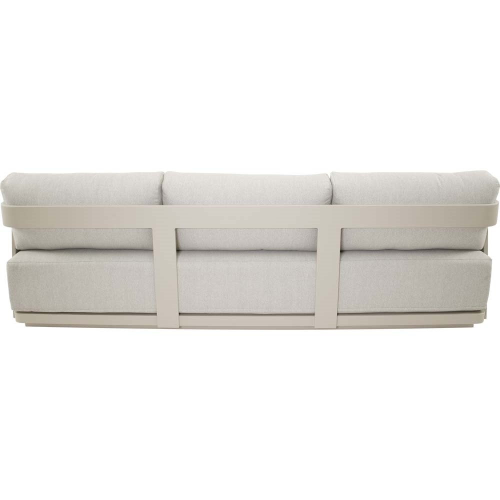 Lesli Living - Loungebank Makai - Beige - 229x86,5x62,5cm