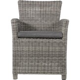 Lesli Living - Bistrostoel Tropez - Grijs - 62x67x89cm - Set van 2