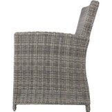 Lesli Living - Bistrostoel Tropez - Grijs - 62x67x89cm - Set van 2