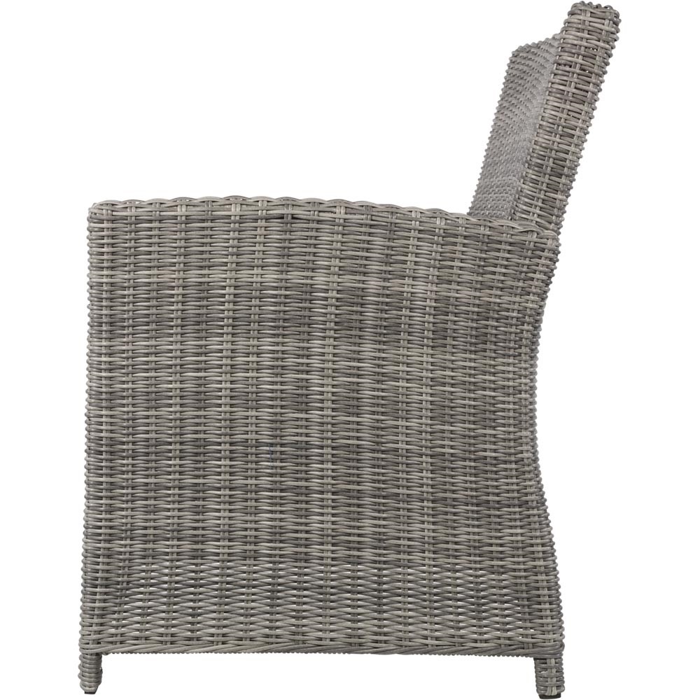 Lesli Living - Bistrostoel Tropez - Grijs - 62x67x89cm - Set van 2