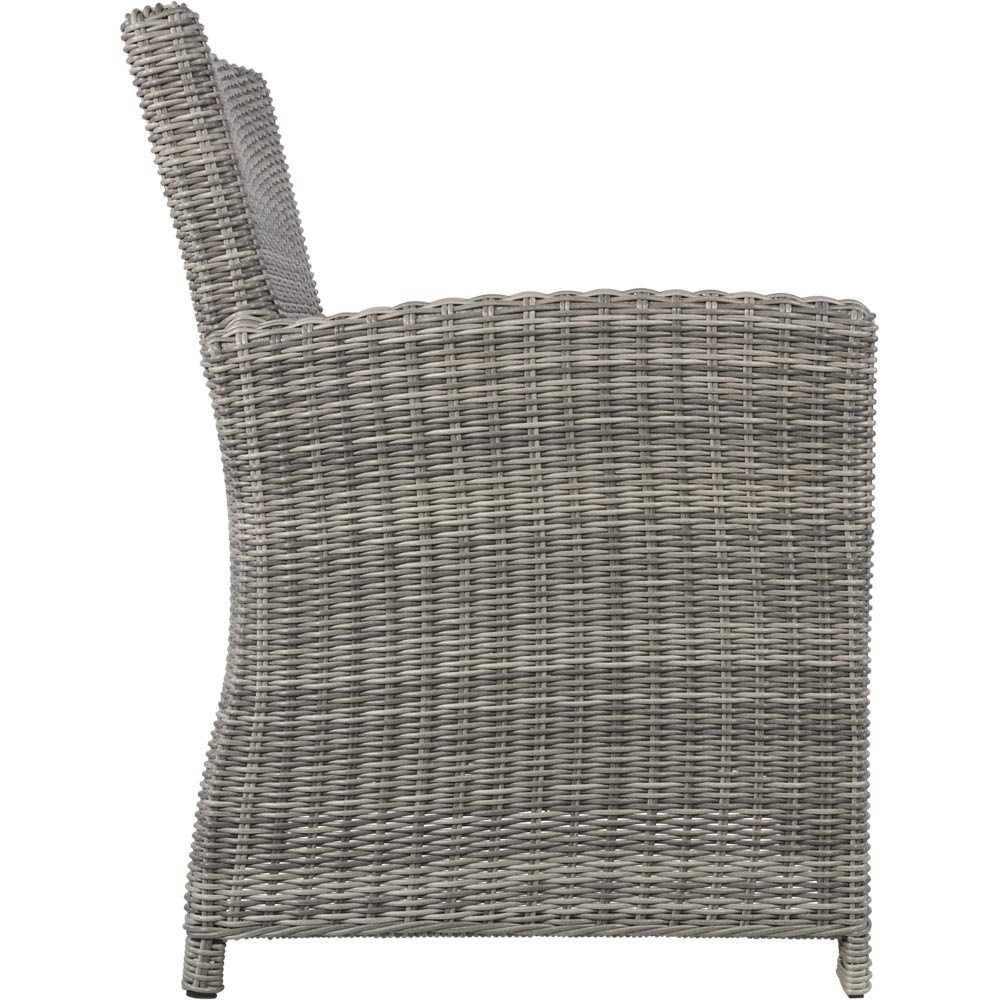 Lesli Living - Bistrostoel Tropez - Grijs - 62x67x89cm - Set van 2