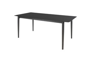 Lesli Living - Tuintafel Crest - Zwart - 180x90x75cm