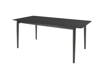 Lesli Living - Tuintafel Crest - Zwart - 180x90x75cm