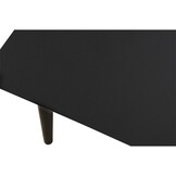 Lesli Living - Tuintafel Crest - Zwart - 180x90x75cm