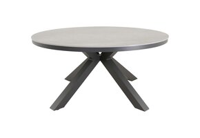 Lesli Living - Tuintafel Davos - Grijs - Ø158cm