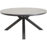 Lesli Living - Tuintafel Davos - Grijs - Ø158cm