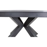 Lesli Living - Tuintafel Davos - Grijs - Ø158cm