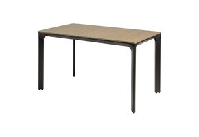 Lesli Living - Tuintafel Arezzo - Antraciet - 130x70x74cm
