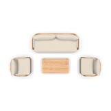 Lesli Living - Loungebank Mylo - Beige - 185x72,5x66cm