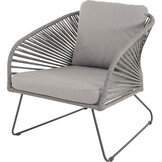 Lesli Living - Bistrostoel Izumi - Grijs - 71x79x73cm