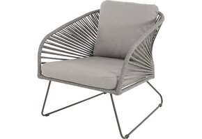 Lesli Living - Bistrostoel Izumi - Grijs - 71x79x73cm