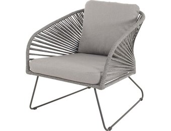 Lesli Living - Bistrostoel Izumi - Grijs - 71x79x73cm