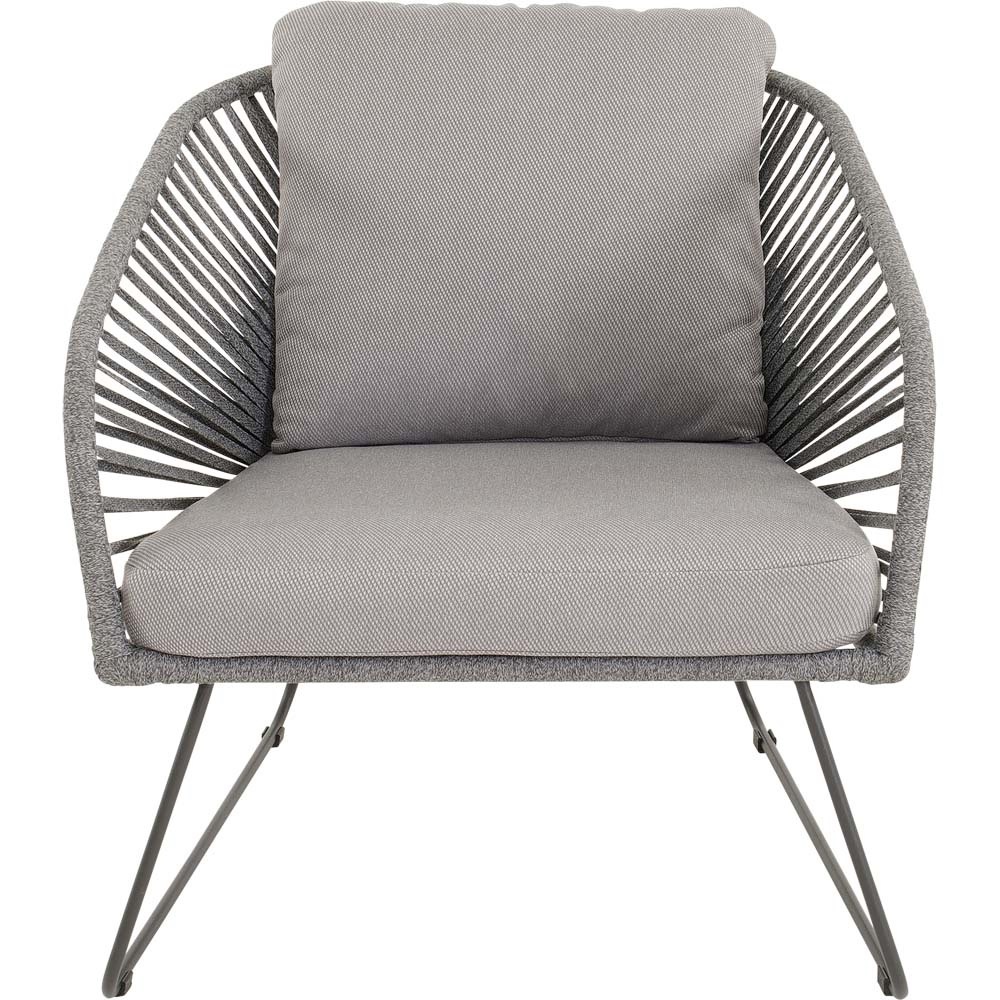 Lesli Living - Bistrostoel Izumi - Grijs - 71x79x73cm