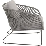 Lesli Living - Bistrostoel Izumi - Grijs - 71x79x73cm