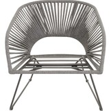 Lesli Living - Bistrostoel Izumi - Grijs - 71x79x73cm