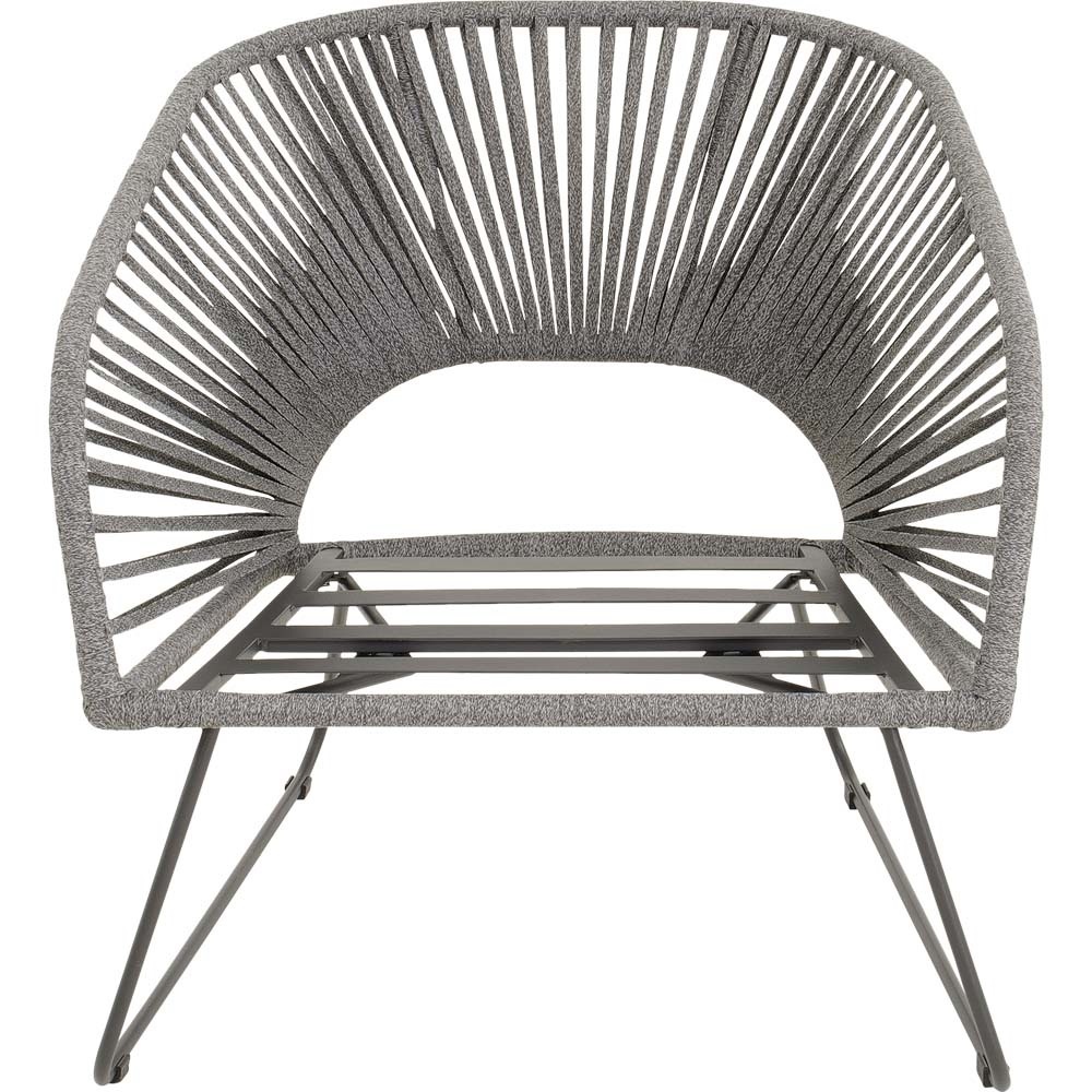 Lesli Living - Bistrostoel Izumi - Grijs - 71x79x73cm