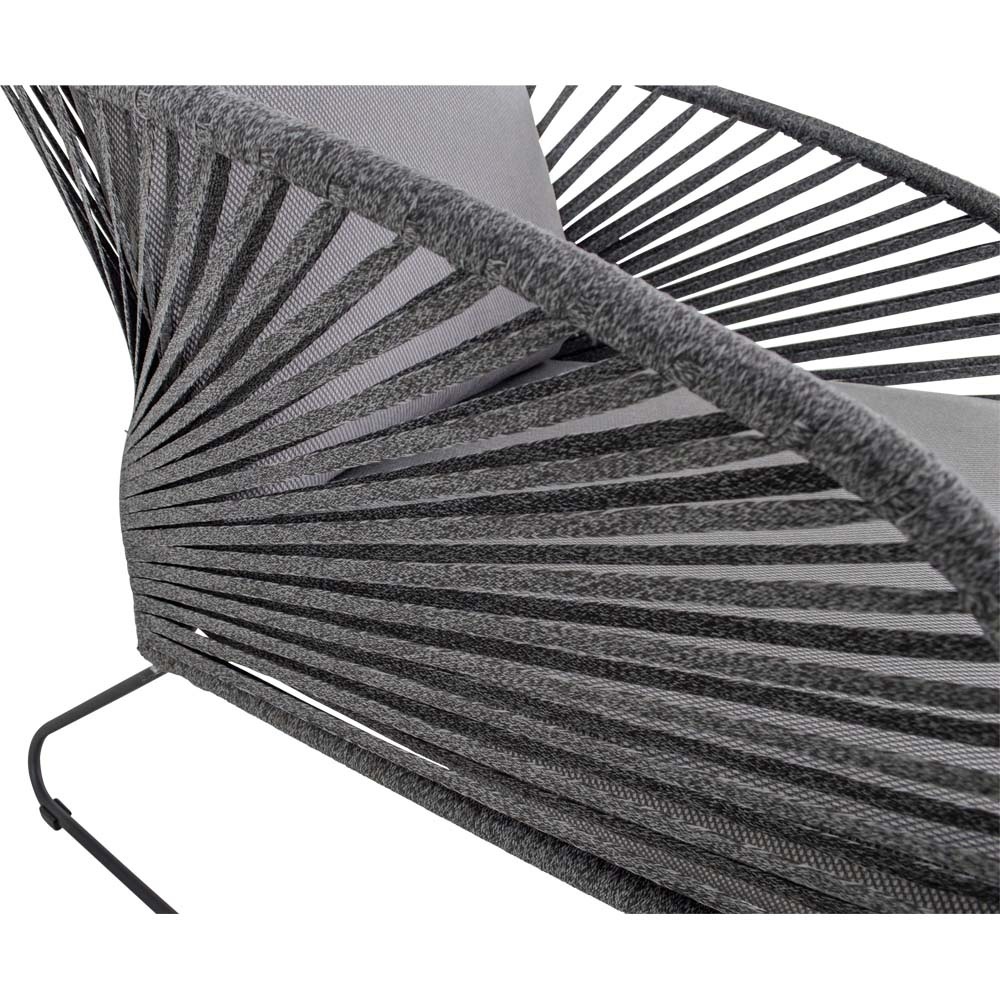 Lesli Living - Bistrostoel Izumi - Grijs - 71x79x73cm