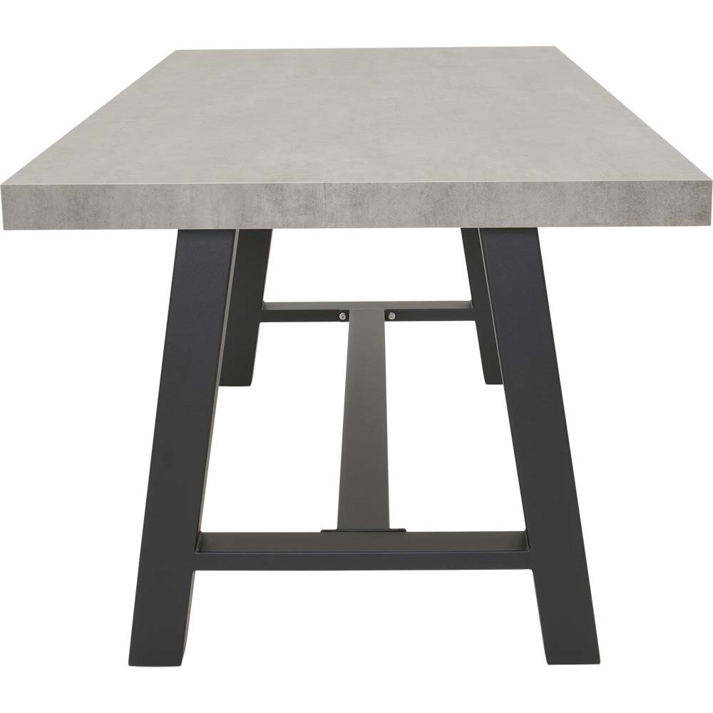Lesli Living - Tuintafel Fresco - Grijs - 180x90x75cm